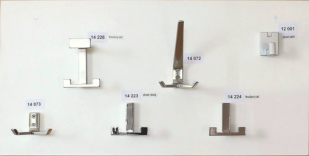 12001 věšák SIRO satén chrom