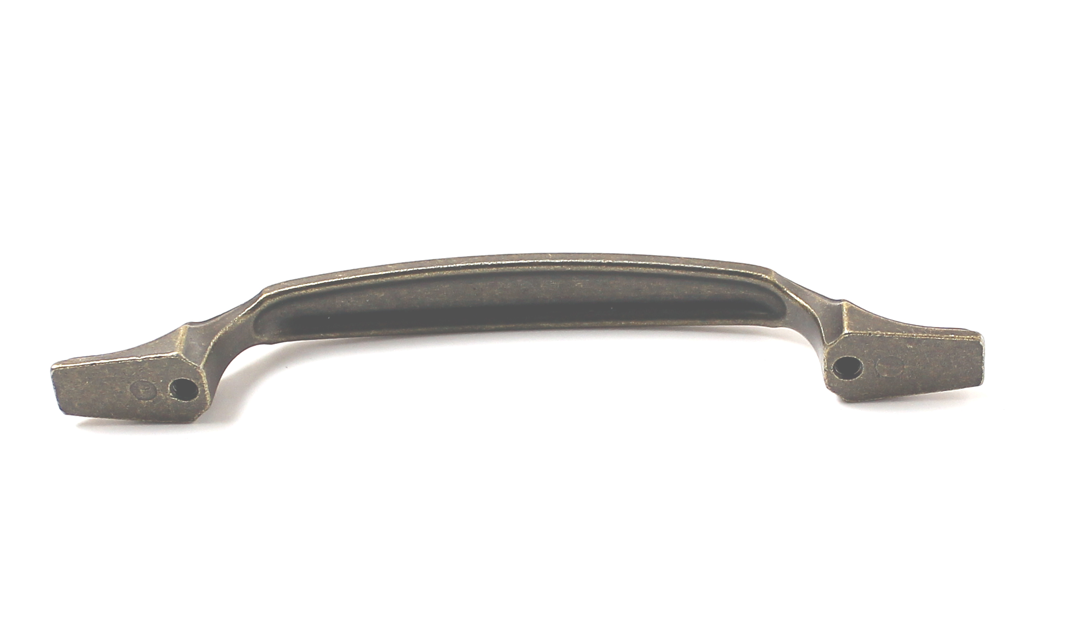 12123 úchytka MILADA rozteč 96mm staromosaz