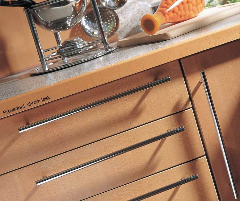 12139 úchytka JARKA rozteč 160mm satén nikl