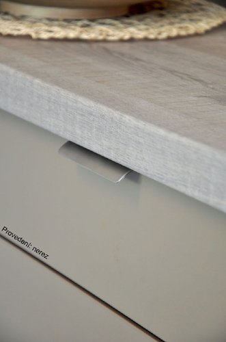 12237 úchytka  SIRO-AT Profilová rozteč 64mm nerez