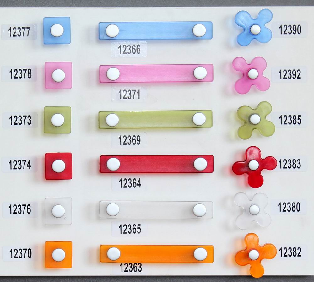 12363 úchytka TINA rozteč 96mm oranžová