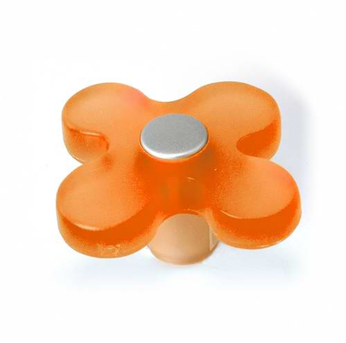 12382 úchytka KYTKA dětská oranžová