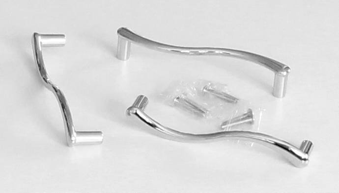 12711 úchytka IVONA rozteč 128mm chrom lesk