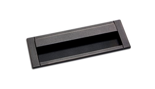 12769 úchytka mušle plast staroměď