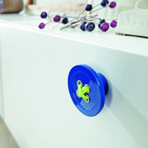 12792 knopka plastová KNOFLÍK 58mm modrá