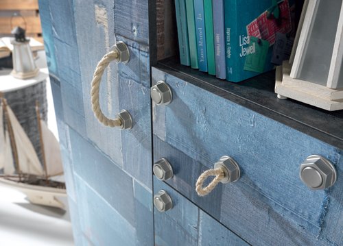 12810 úchytka plast rozteč 128mm provaz