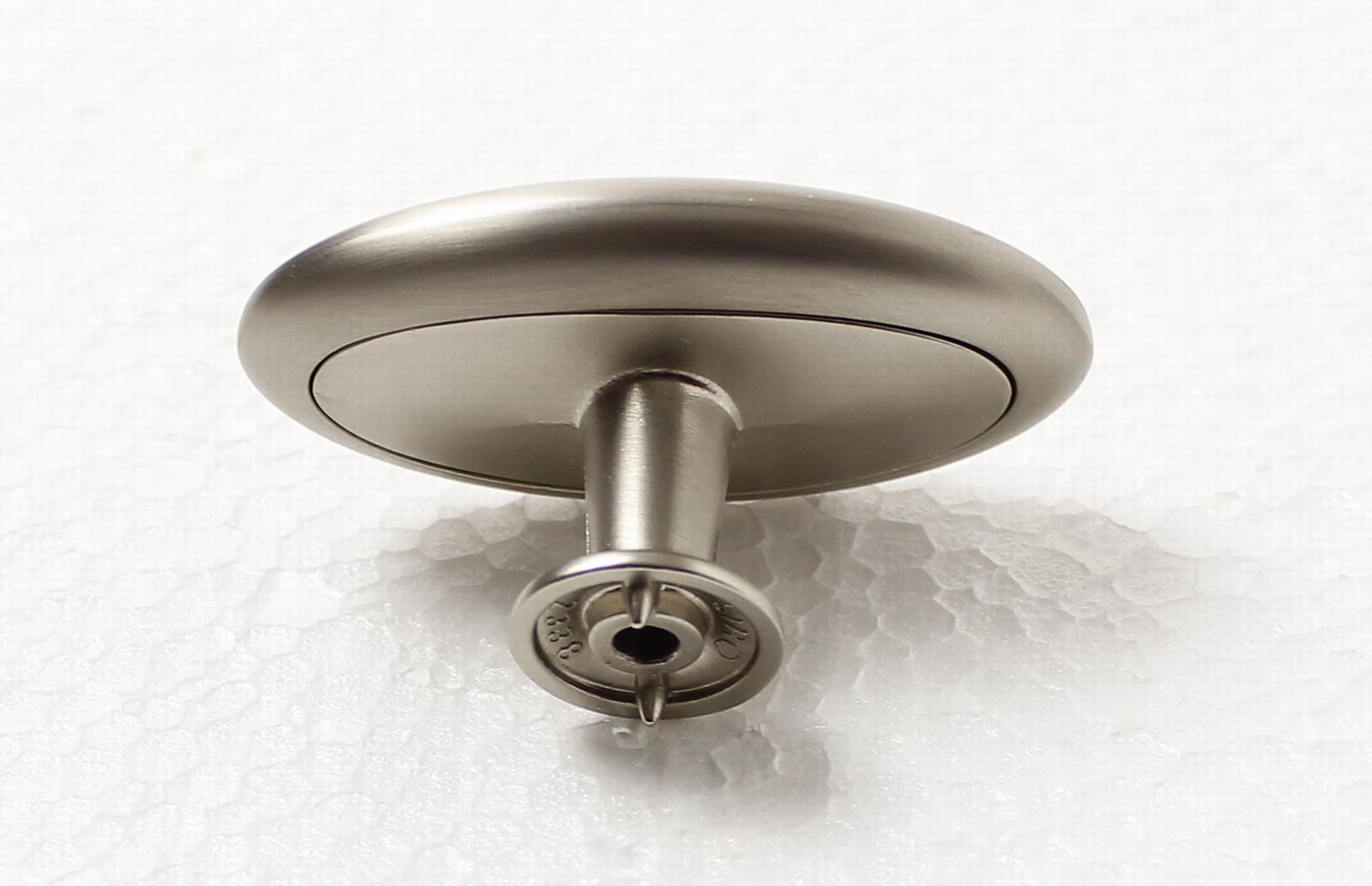 12897 knopka Kovová ušlechtilá ocel matná