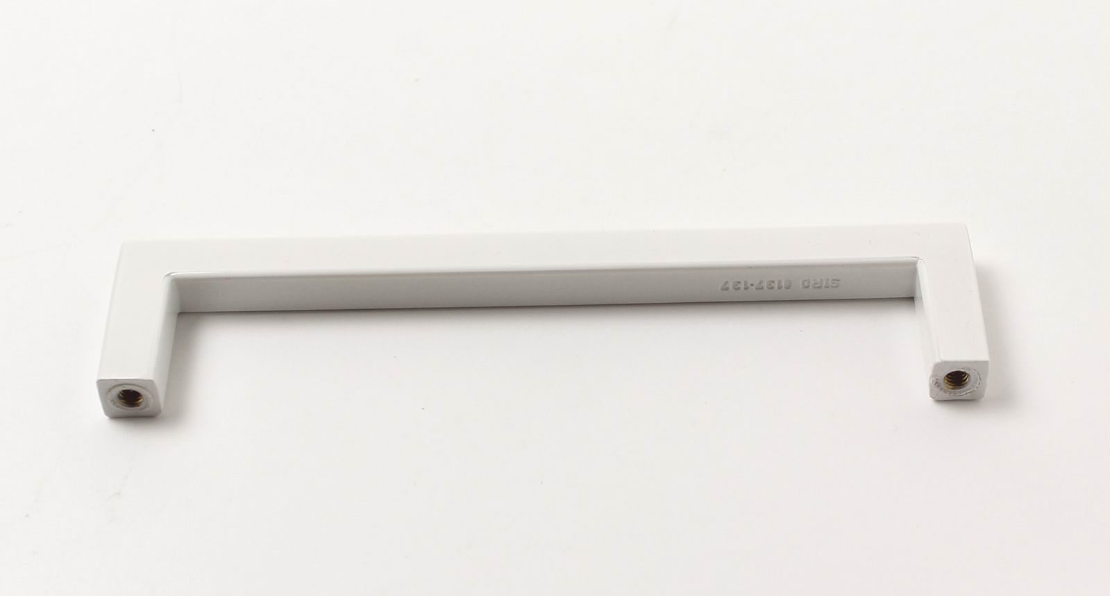 14028 úchytka ALFA rozteč 128mm bílá