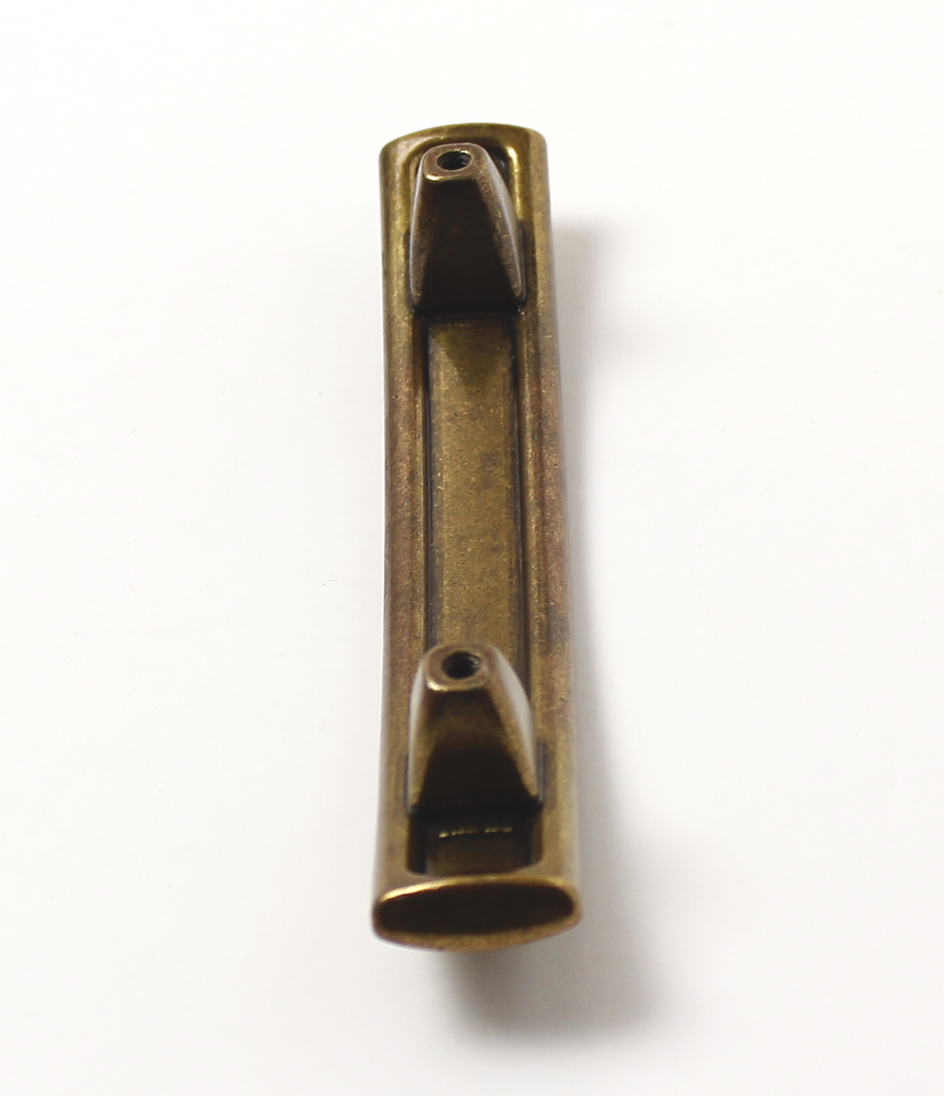 14146 úchytka LEONA rozteč 96mm staromosaz