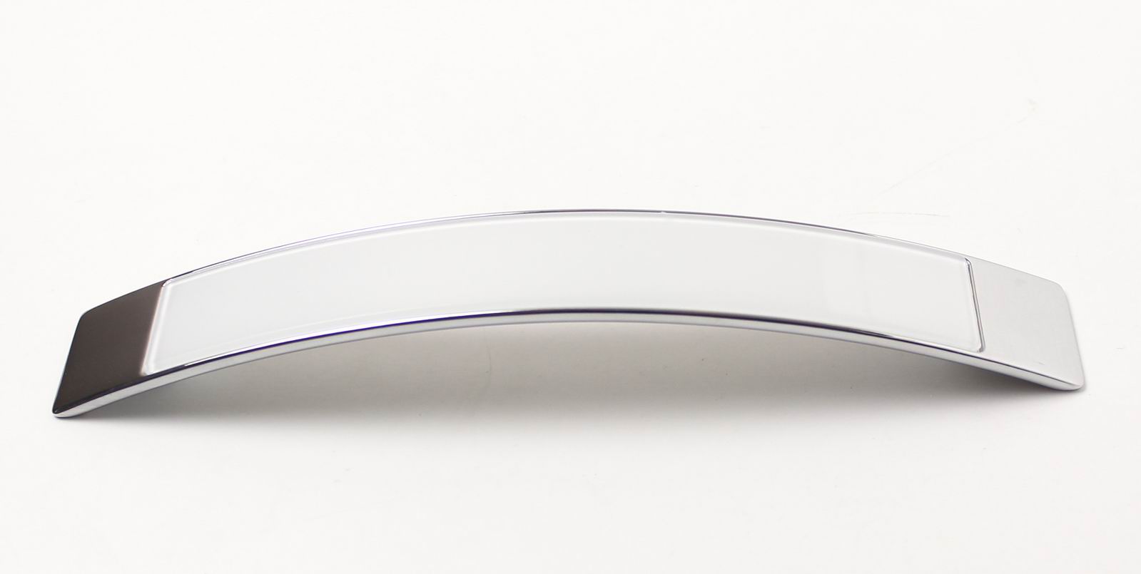 14180 úchytka DARJA rozteč 160mm chrom lesk bílá