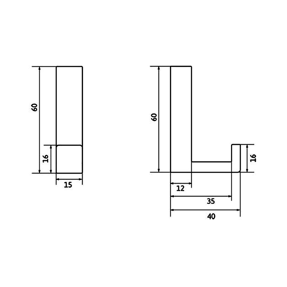 14270 věšák Kovový starostříbro