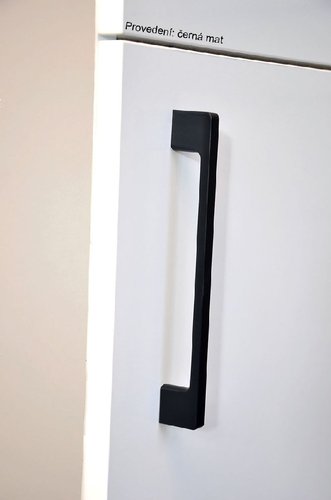 14292 úchytka Kovová rozteč 192mm bílá