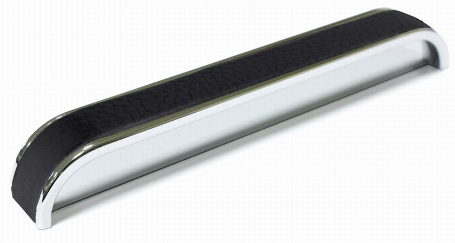 14511 úchytka plastová rozteč 128mm chrom lesk