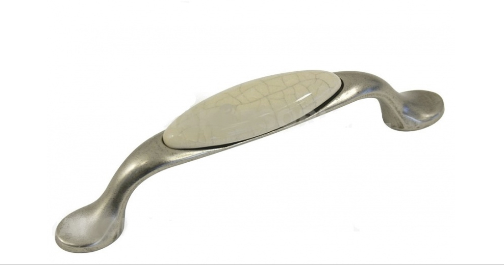 17013 - OLGA 96mm starostříbro popraskaný