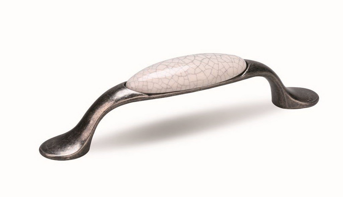 44024-96mm starostříro porcelán popraskaný