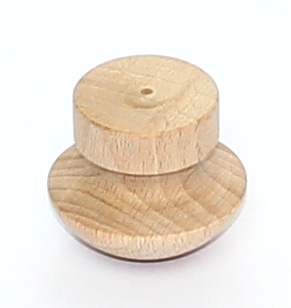 47010 úchytka buk broušená 45x38mm