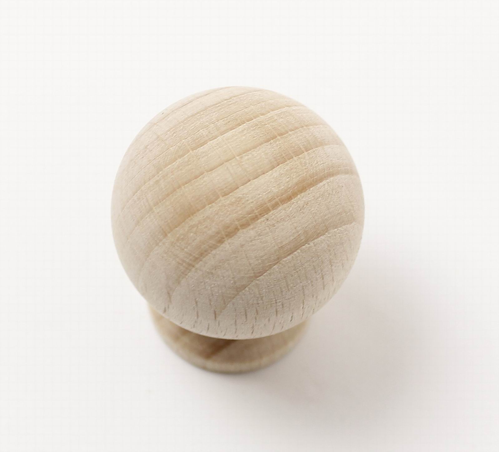 48001 knopka dřevěná 34mm přírodní