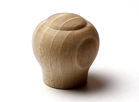 48003 knopka dřevěná. pr.34mm přírodní
