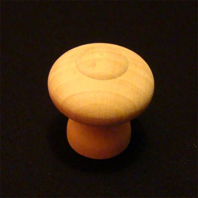 48005 knopka dřevěná pr.34mm přírodní