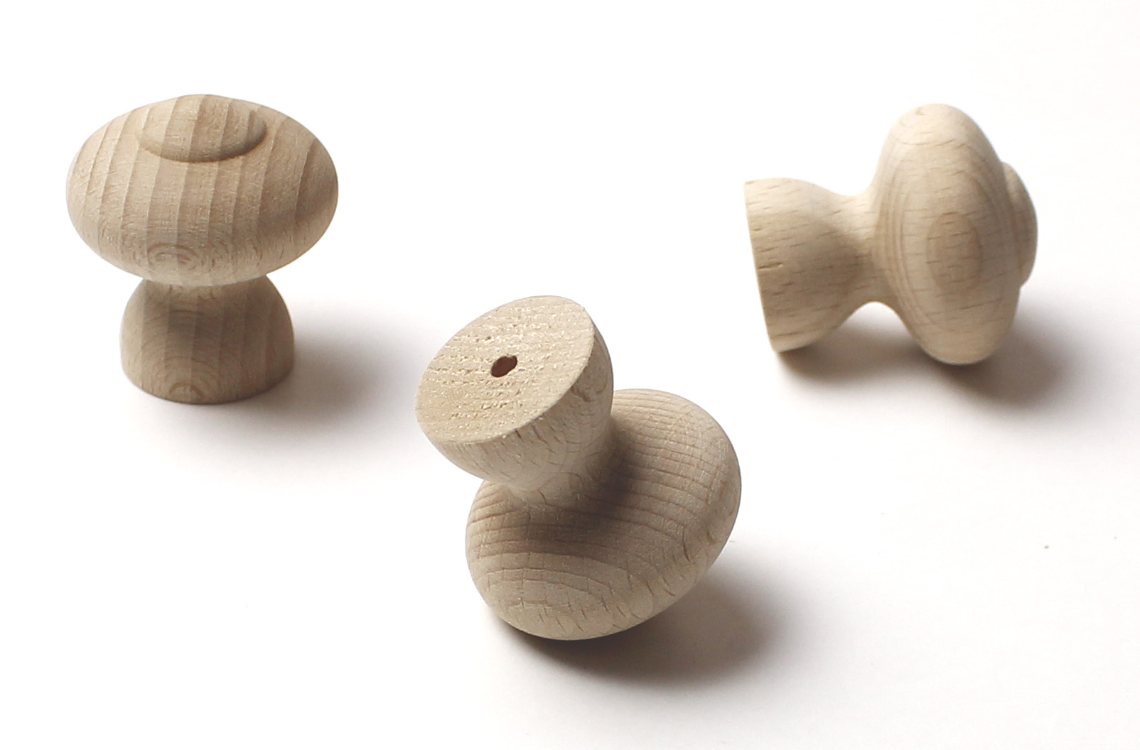 48005 knopka dřevěná pr.34mm přírodní