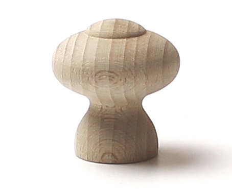 48005 knopka dřevěná pr.34mm přírodní