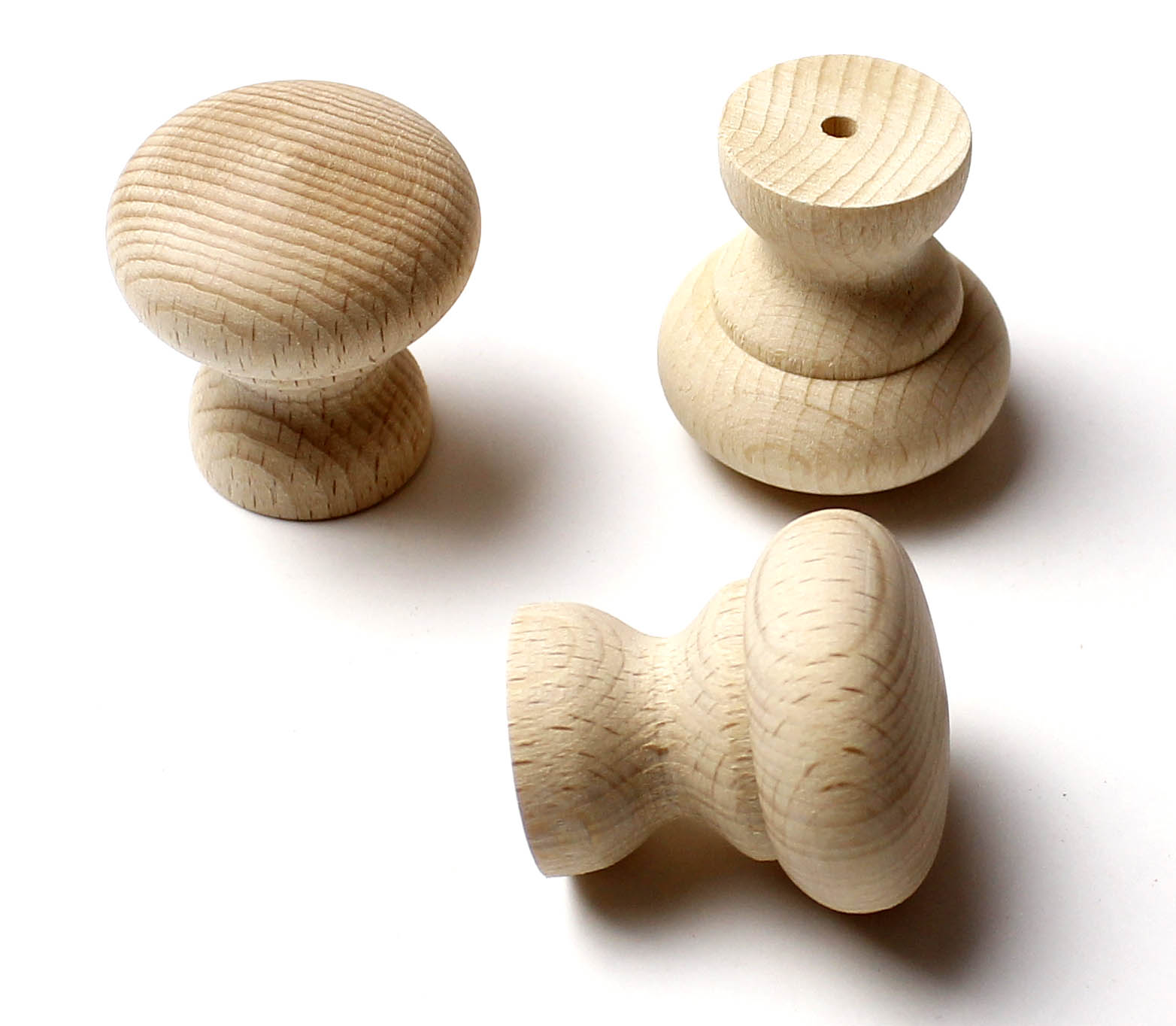 48006 knopka dřevěná pr.34mm přírodní