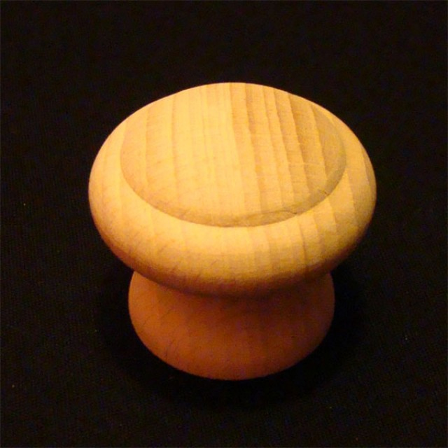48009 knopka dřevěná pr.44mm přírodní