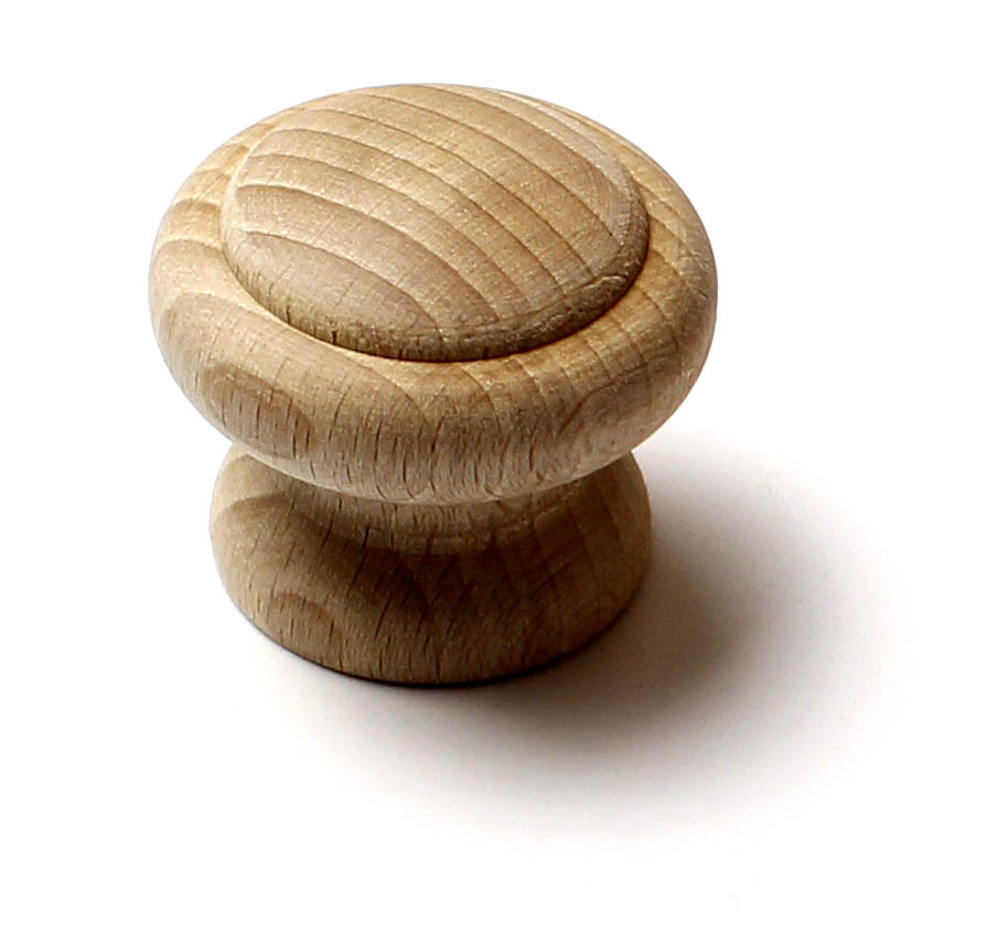 48009 knopka dřevěná pr.44mm přírodní
