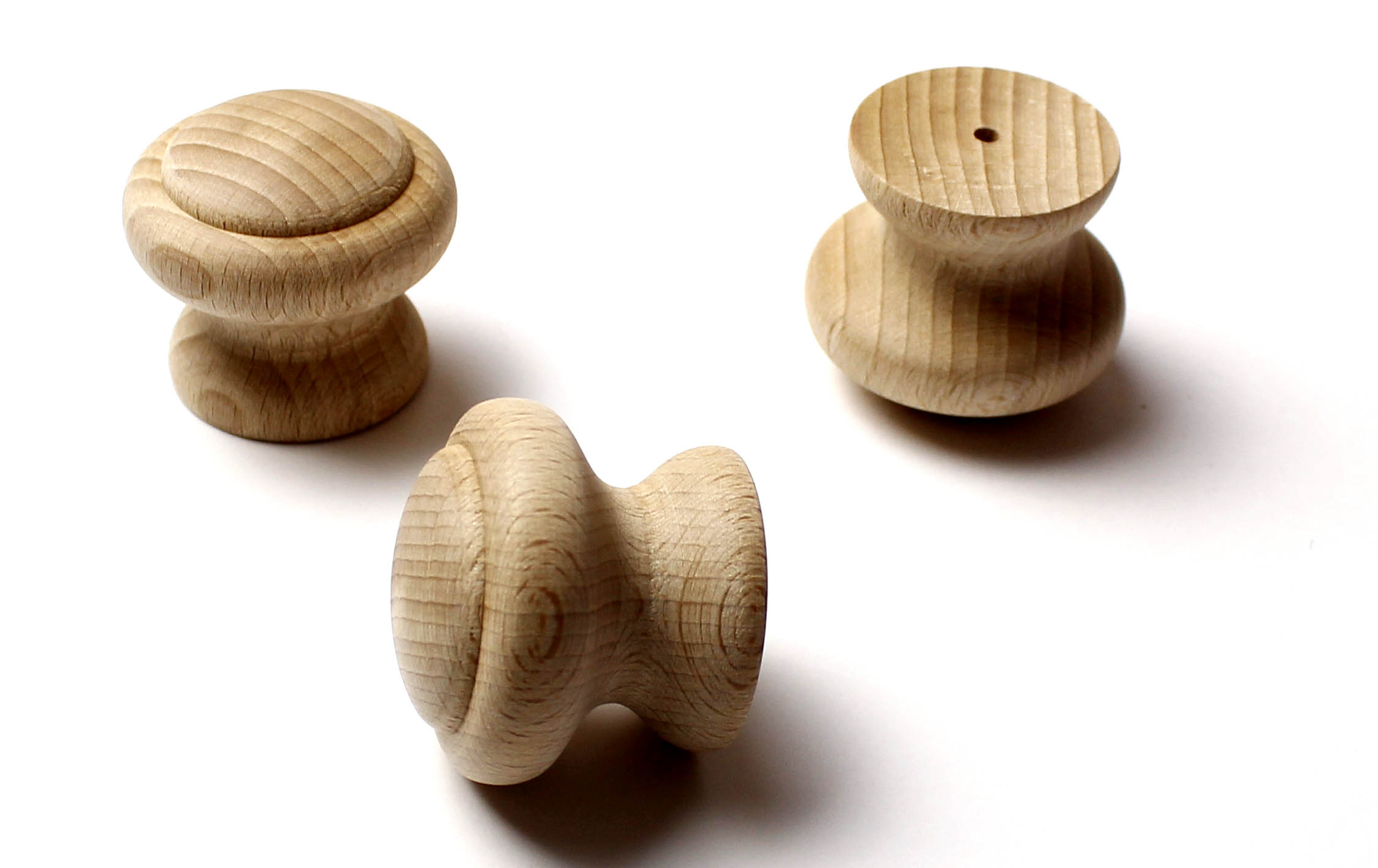 48009 knopka dřevěná pr.44mm přírodní