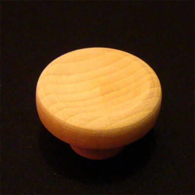 48011 knopka dřevěná pr.40mm přírodní