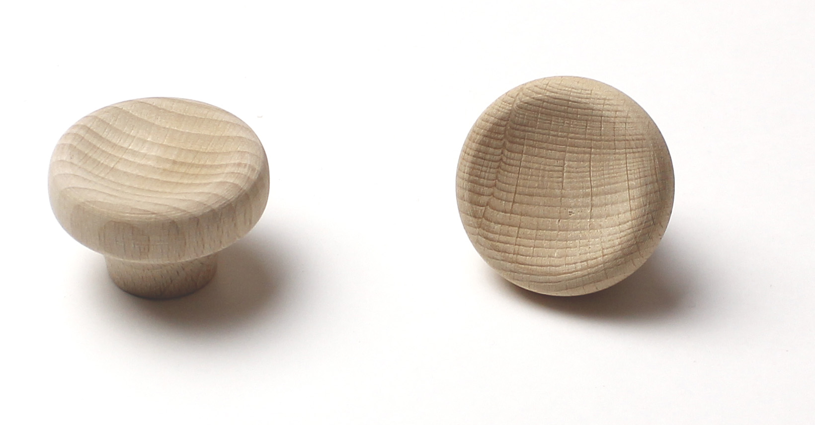 48011 knopka dřevěná pr.40mm přírodní