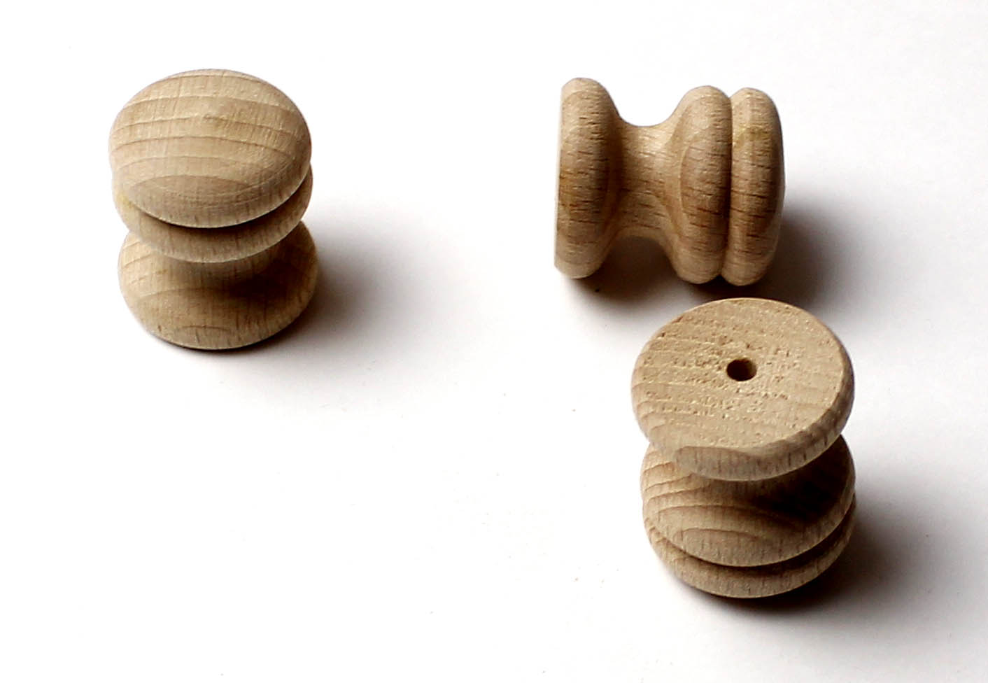 48056 knopka dřevěná pr.25mm přírodní