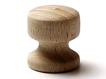 48057 knopka dřevěná pr.25mm přírodní