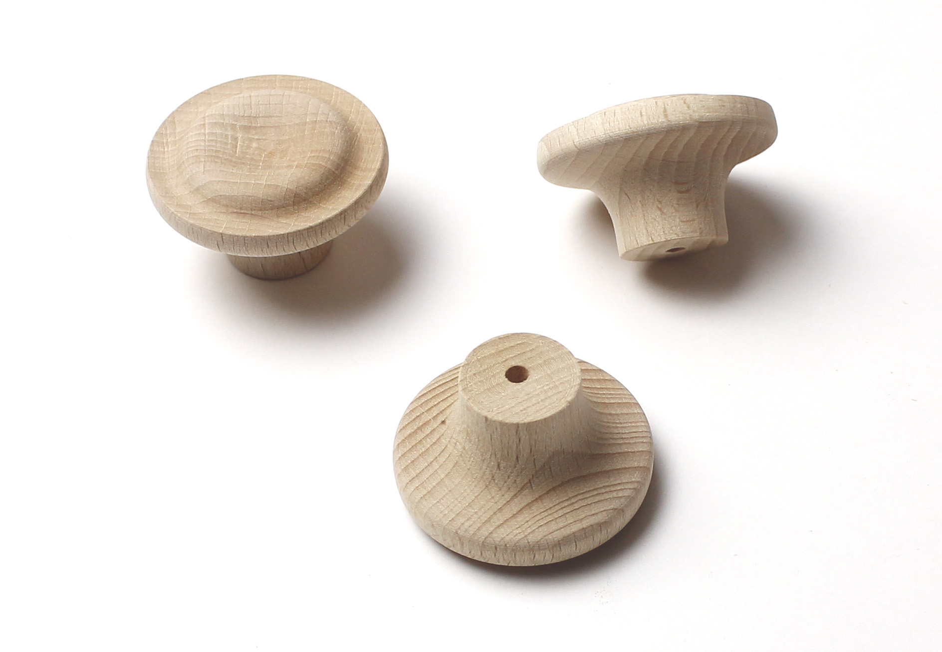 48059 knopka dřevěná pr.40mm přírodní