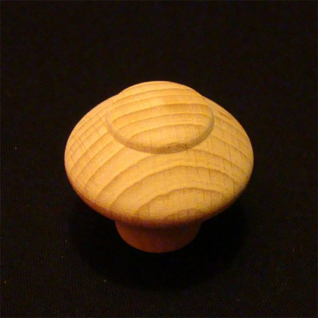 48071 knopka dřevěná pr.40mm přírodní