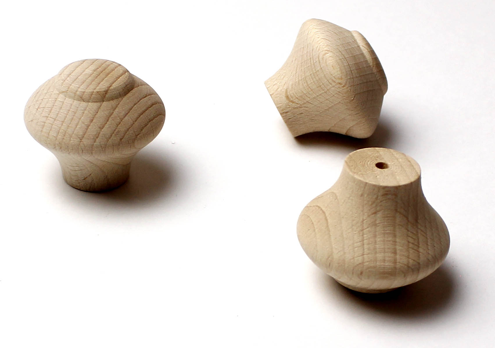 48071 knopka dřevěná pr.40mm přírodní