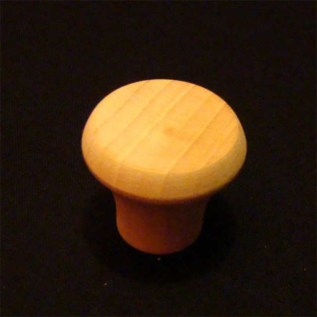 48072 knopka dřevěná pr.34mm přírodní