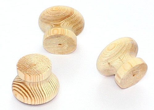55826 knopka 34,5mm borovice přírodní