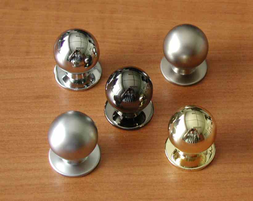 63291 knopka OLDA 24mm chrom lesklý