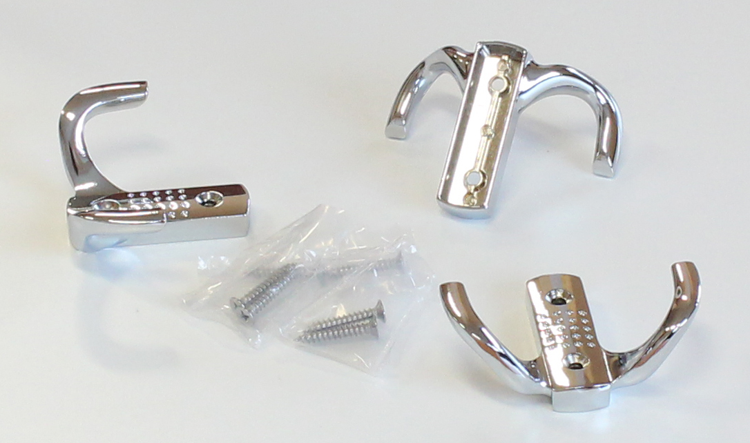 63362 dvojháček MALL chrom lesklý