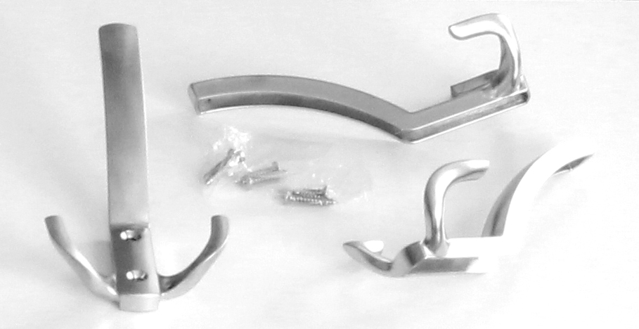 63404 věšák LAMA nikl satén