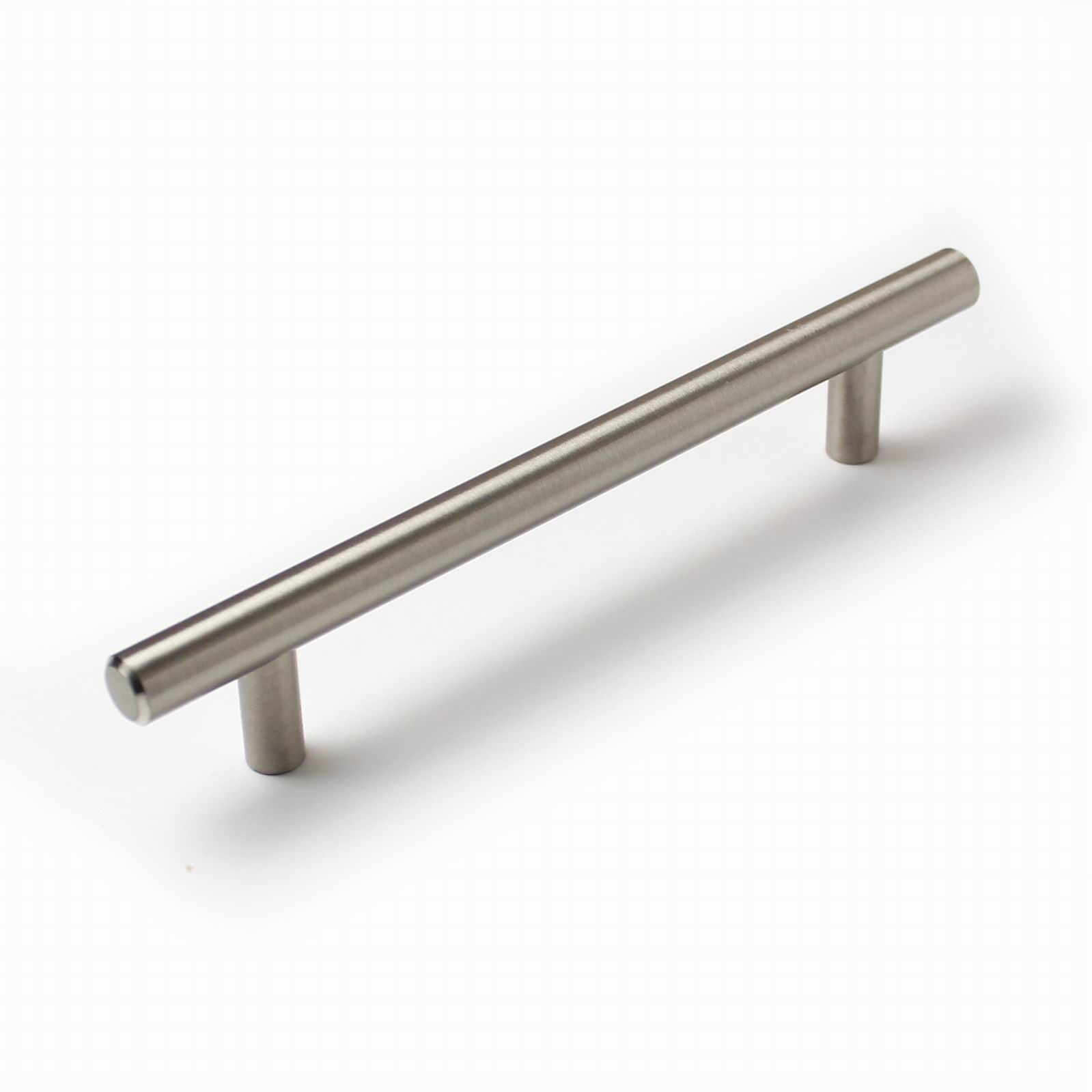 63827 úchytka HRAZDA rozteč 128mm broušený nikl