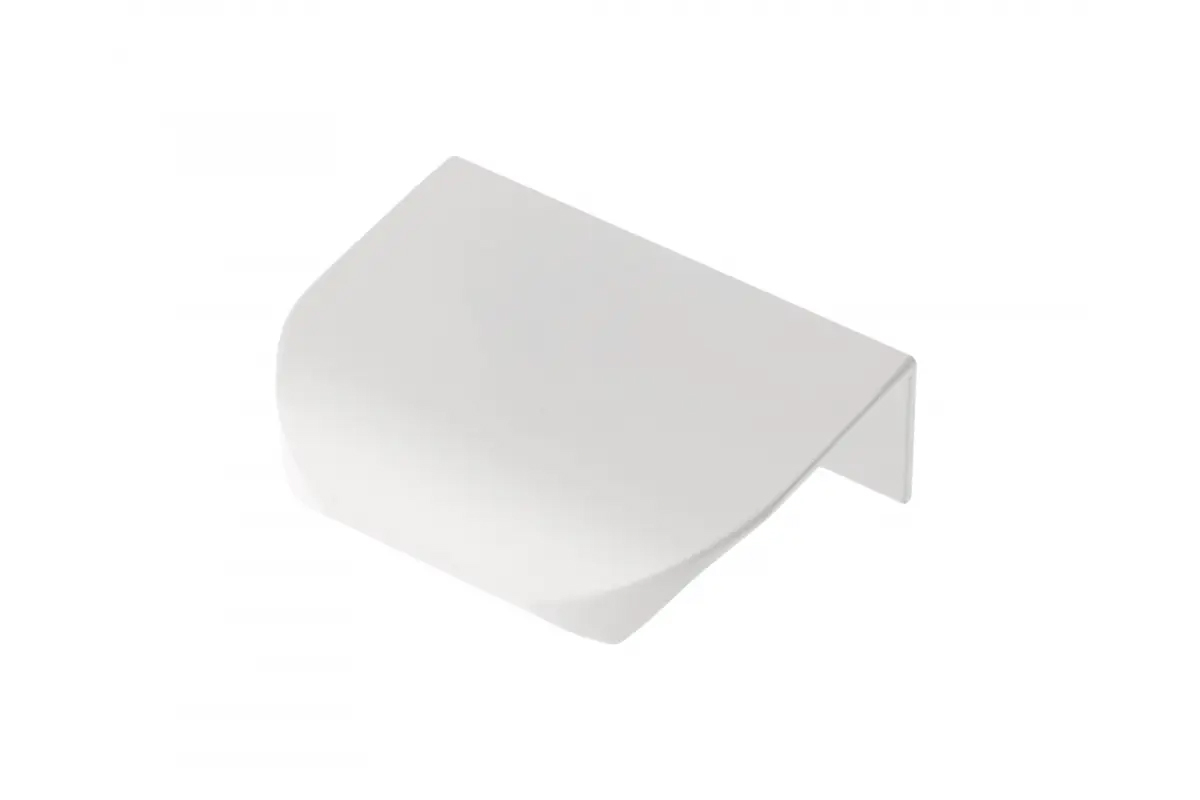 66307  profilová úchytka Hliníková HEXA C=rozteč 32mm bílá