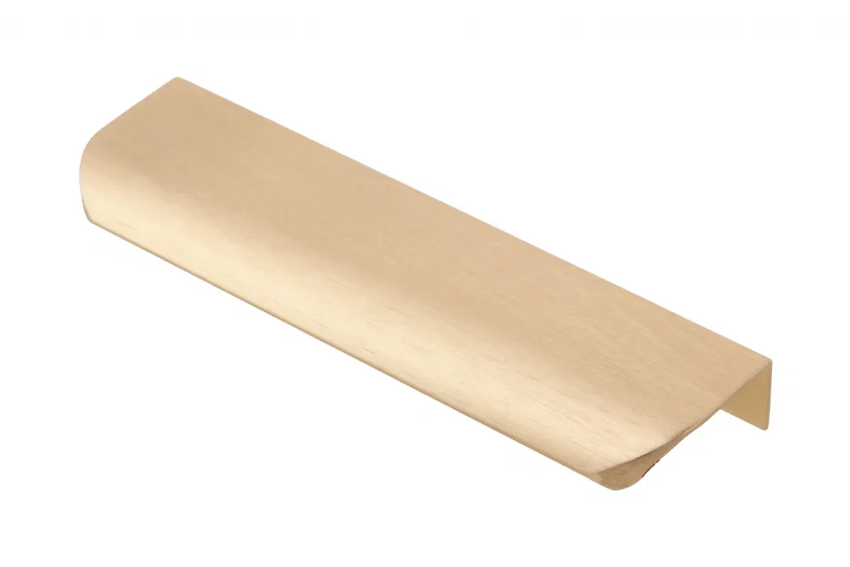 66317  profilová úchytka hliníková HEXA C=rozteč 96mm broušené zlat