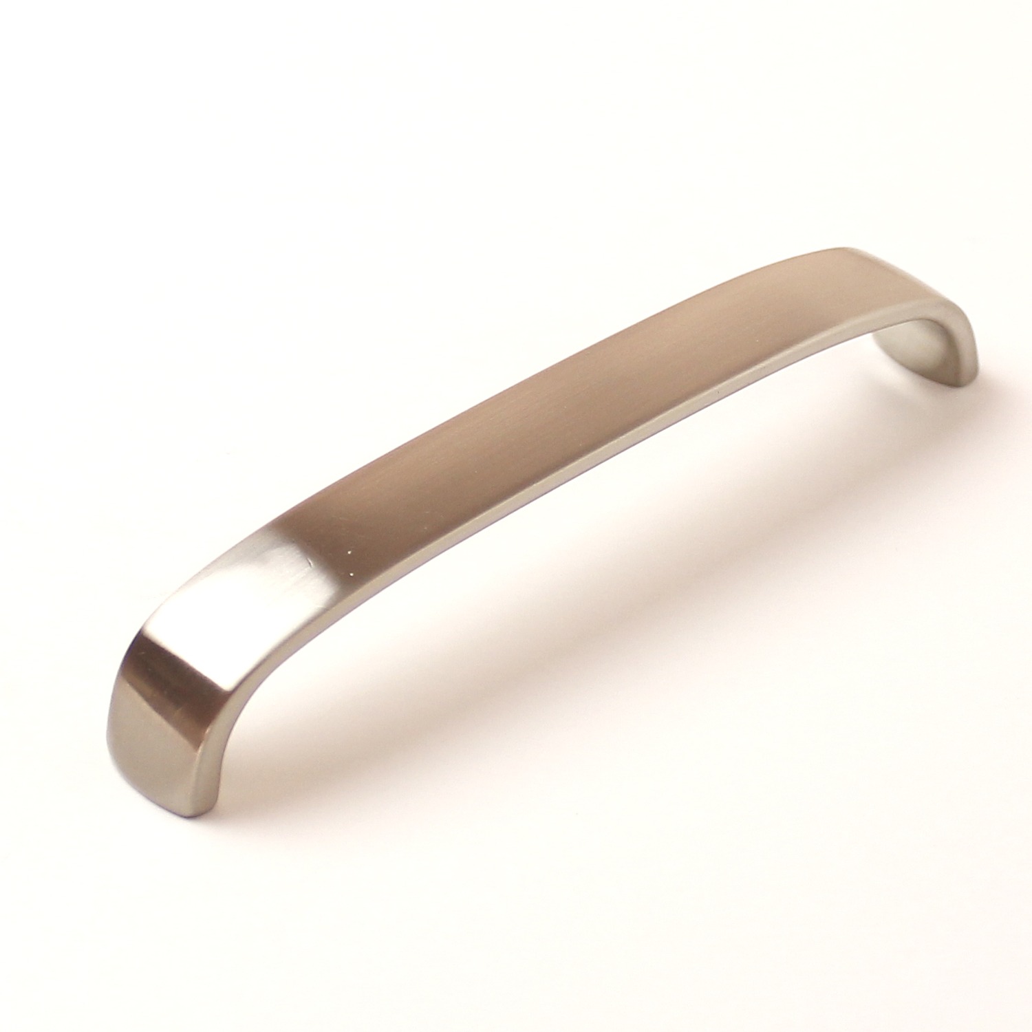 770071 úchytka  KORTINA rozteč 128mm broušený nikl