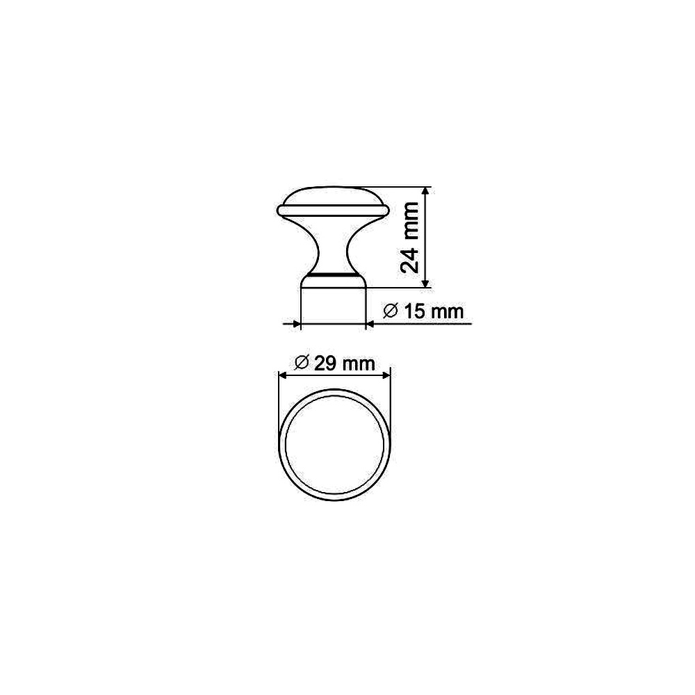 770169 knopka 29mm porcelán podzim