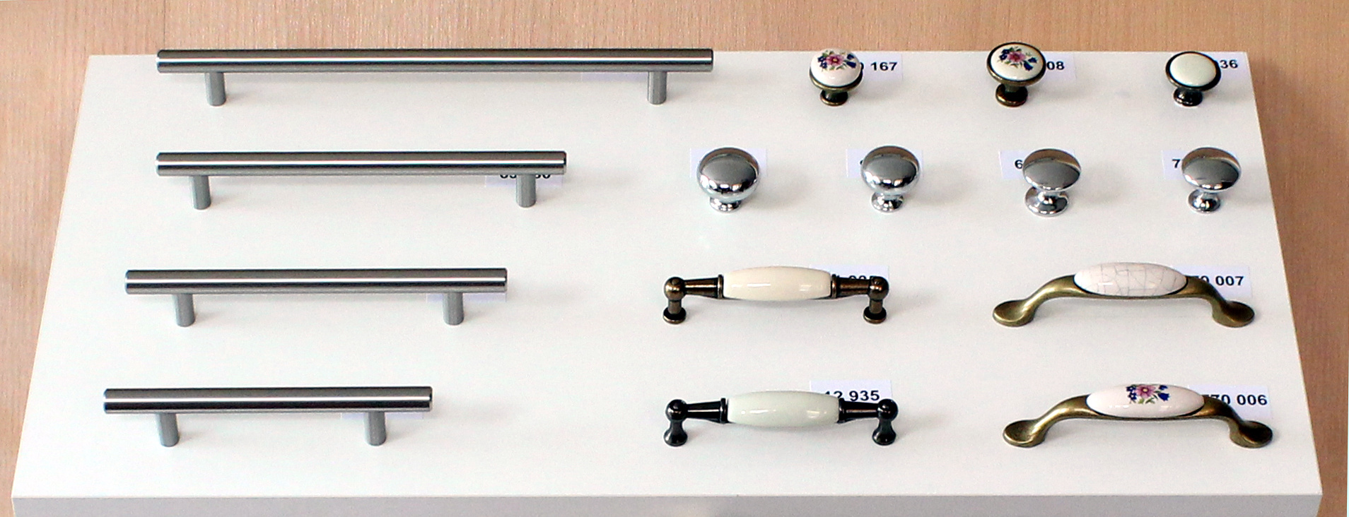 770174 knopka 30mm chrom lesklý