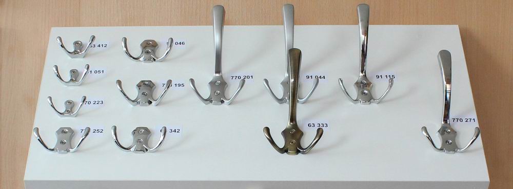 770195 dvojháček kov chrom