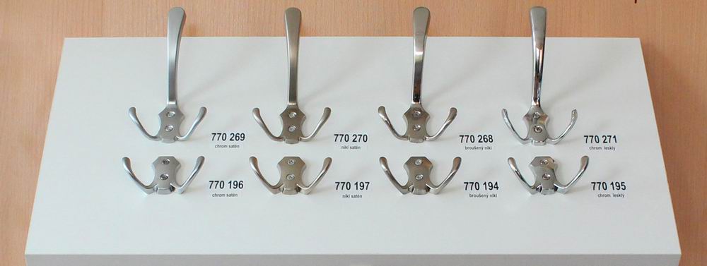 770196 dvojháček kov satén chrom