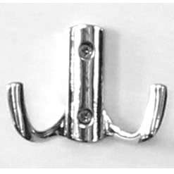 770208 dvojháček kov chrom